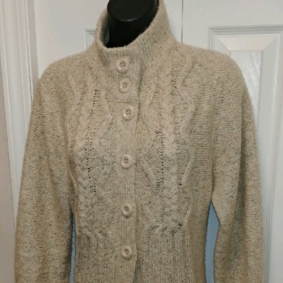 Backdrop oatmeal cardigan - Picture 9 of 9